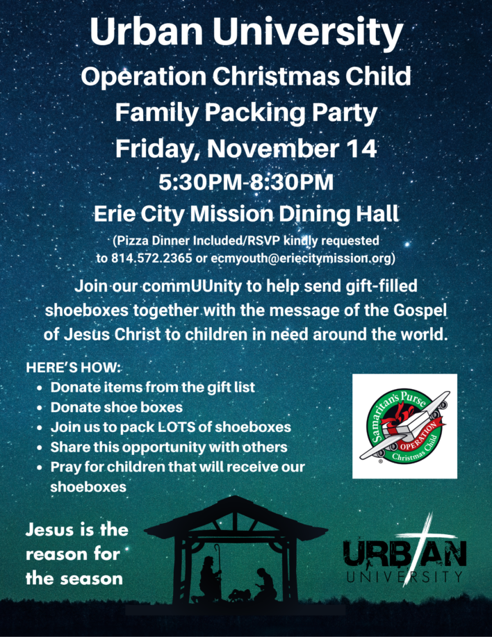 OCC Family Workshop Flyer